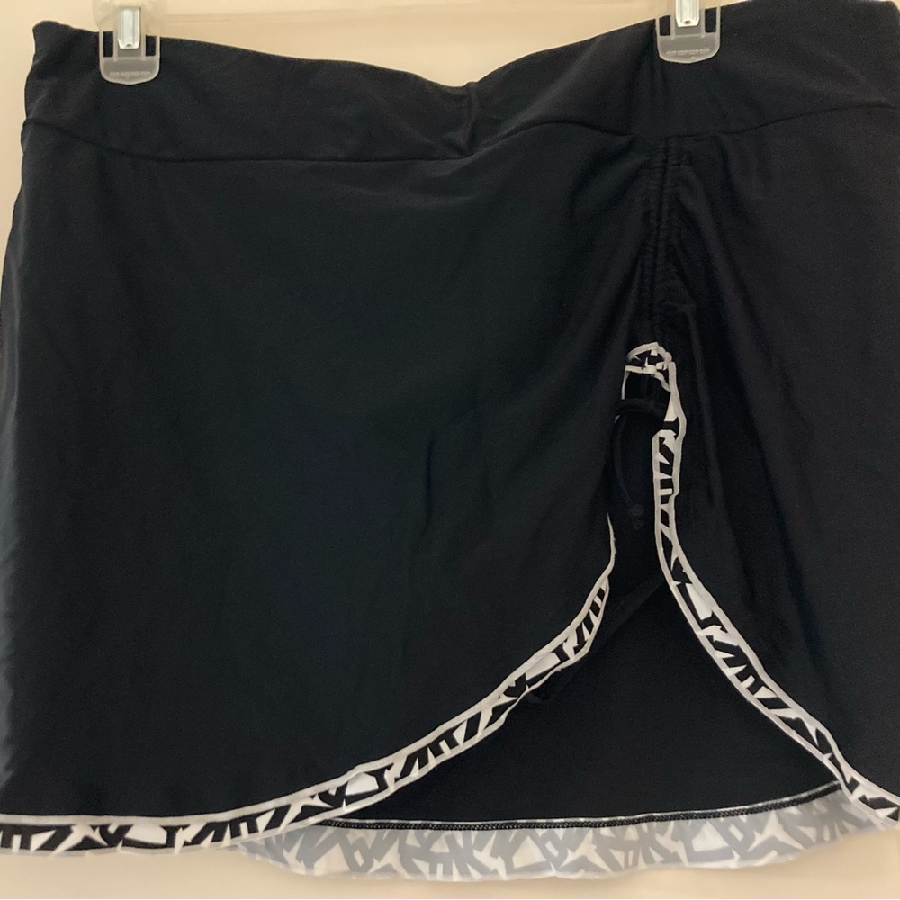 Peek-a-Boo Skirt over Bottoms Bathing Suit Swim Size 3XL Fun REKITA Beach!